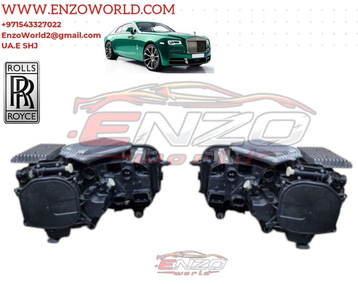 Rolls Royce Wraith / Dawn Front Headlights SET L+R (Black Badge)