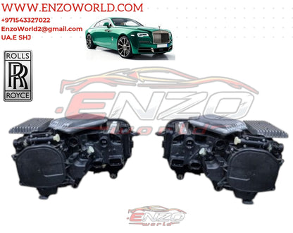 Rolls Royce Wraith / Dawn Front Headlights SET L+R (Black Badge)