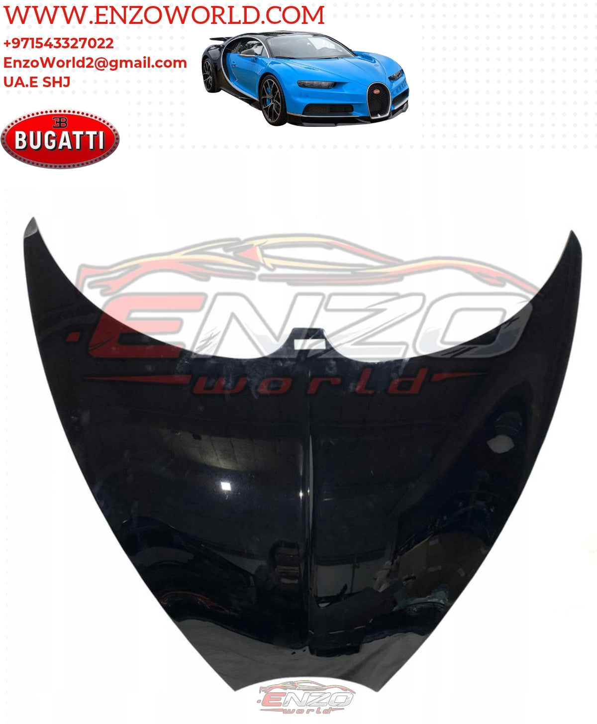 Bugatti Chiron Front Hood OEM:5B4823021E