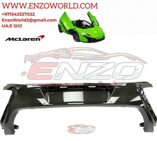 MCLAREN 650S MSO Rear Bumper Center OE: 11A7741CP