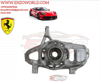 Ferrari 812 Front Right Steering Knuckle Silver OEM: 285246