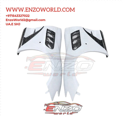 Forged Carbon Fiber Mansory Style Body Kit for Ferrari 812 Front Bumper, Side Skirts, Fender Rear and  Spoiler