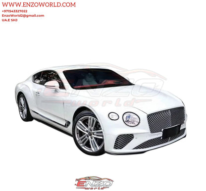 Limited Edition Carbon Fiber Full Body Kits for Bentley Continental GT 2020>Front Lip Rear Diffuser Spoiler