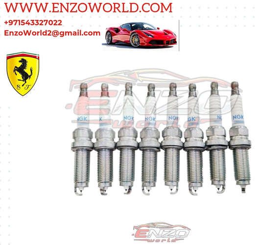 Ferrari Set of 8 Spark Plugs
NGK Laser Iridium OEM:335841