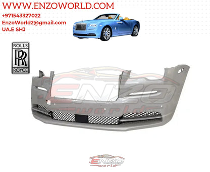 Rolls Royce Dawn Front Bumper White OEM :51117403722