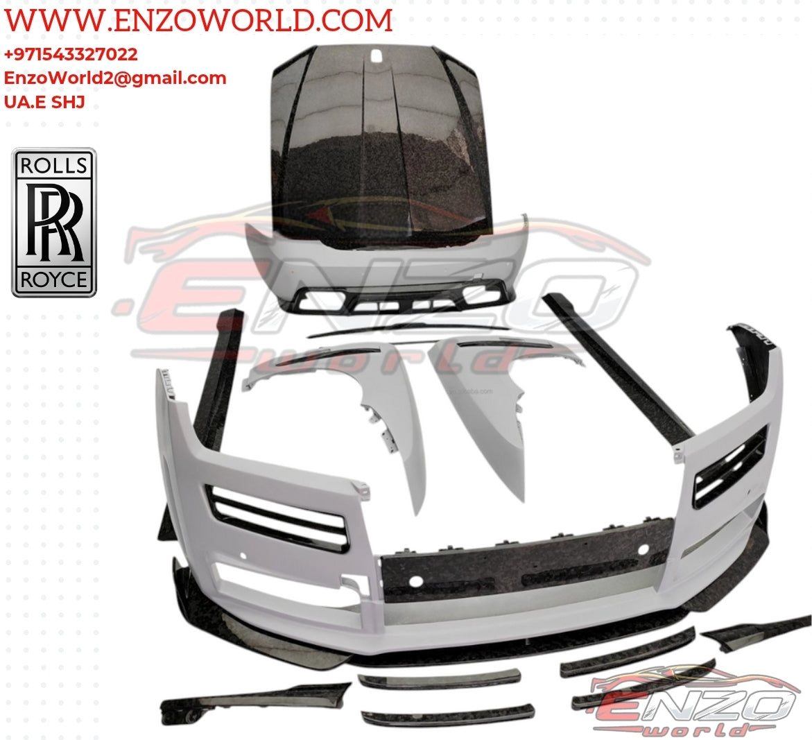 Mansory Style Dry high quality Carbon Fiber Full Set Body Kits Complete for Rolls-Royce Ghost 2021 -2024