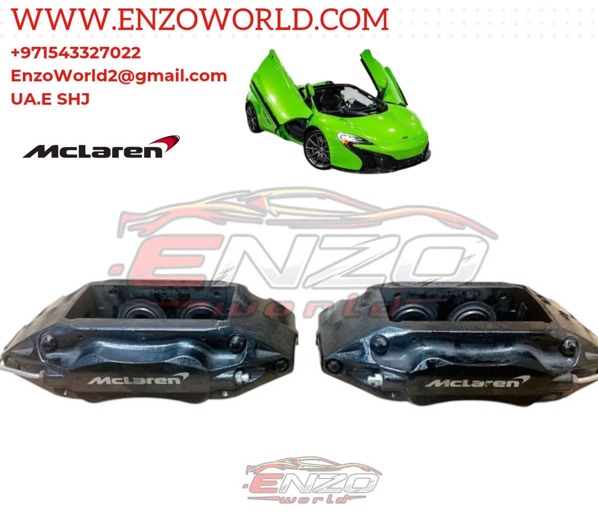 Mclaren 650S Front Brake Caliper OE :11C0735CP - 11C0736CP