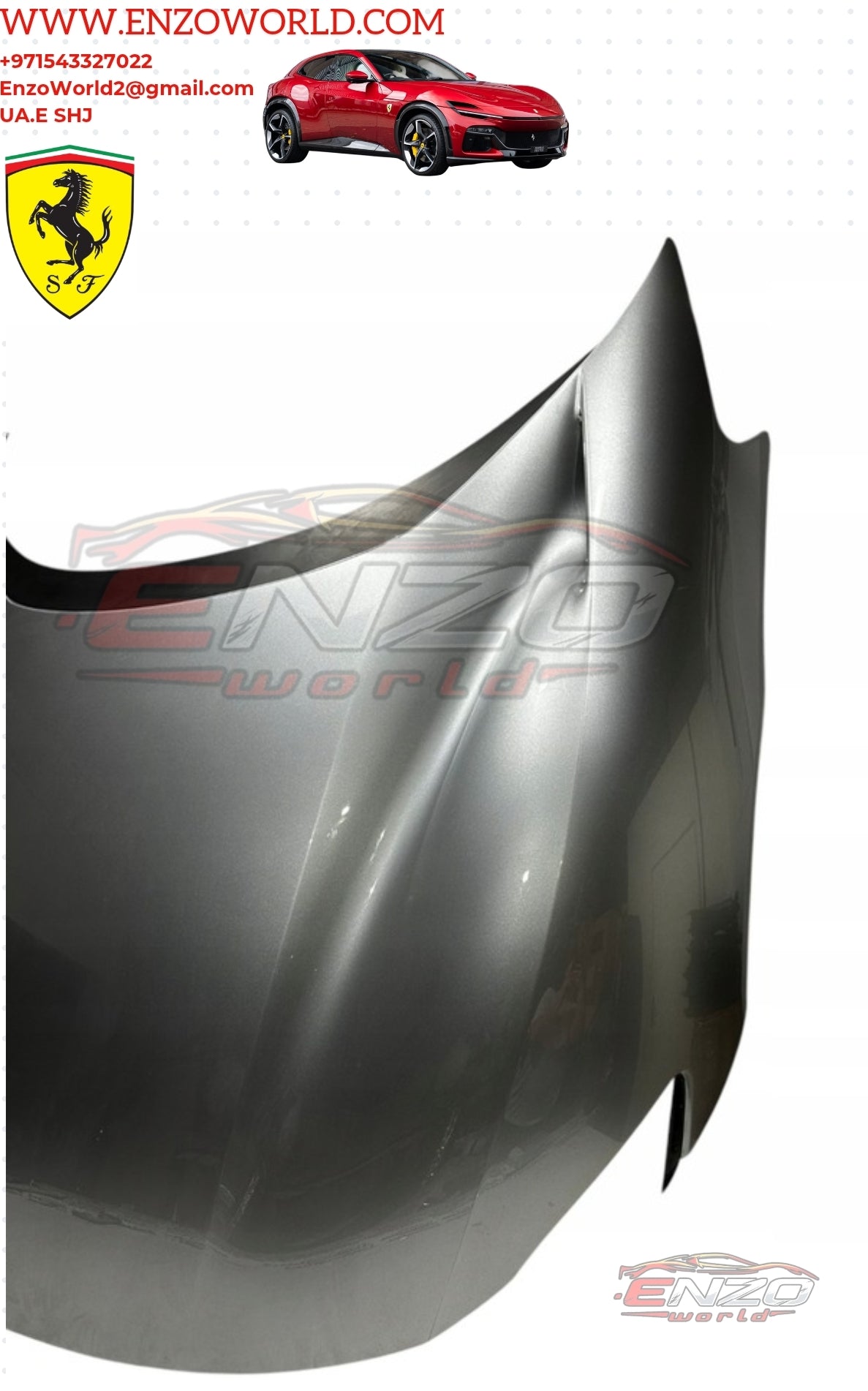 Ferrari Purosangue Front Hood OE : 985816231