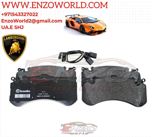 Lamborghini Aventador Front Brake Pad Set OEM: 470698151