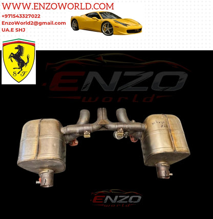 Ferrari 458 Spider Rear Bumper, Diffuser And Exhaust