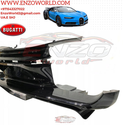 Bugatti Chiron Rear Bumper Carbon Fiber