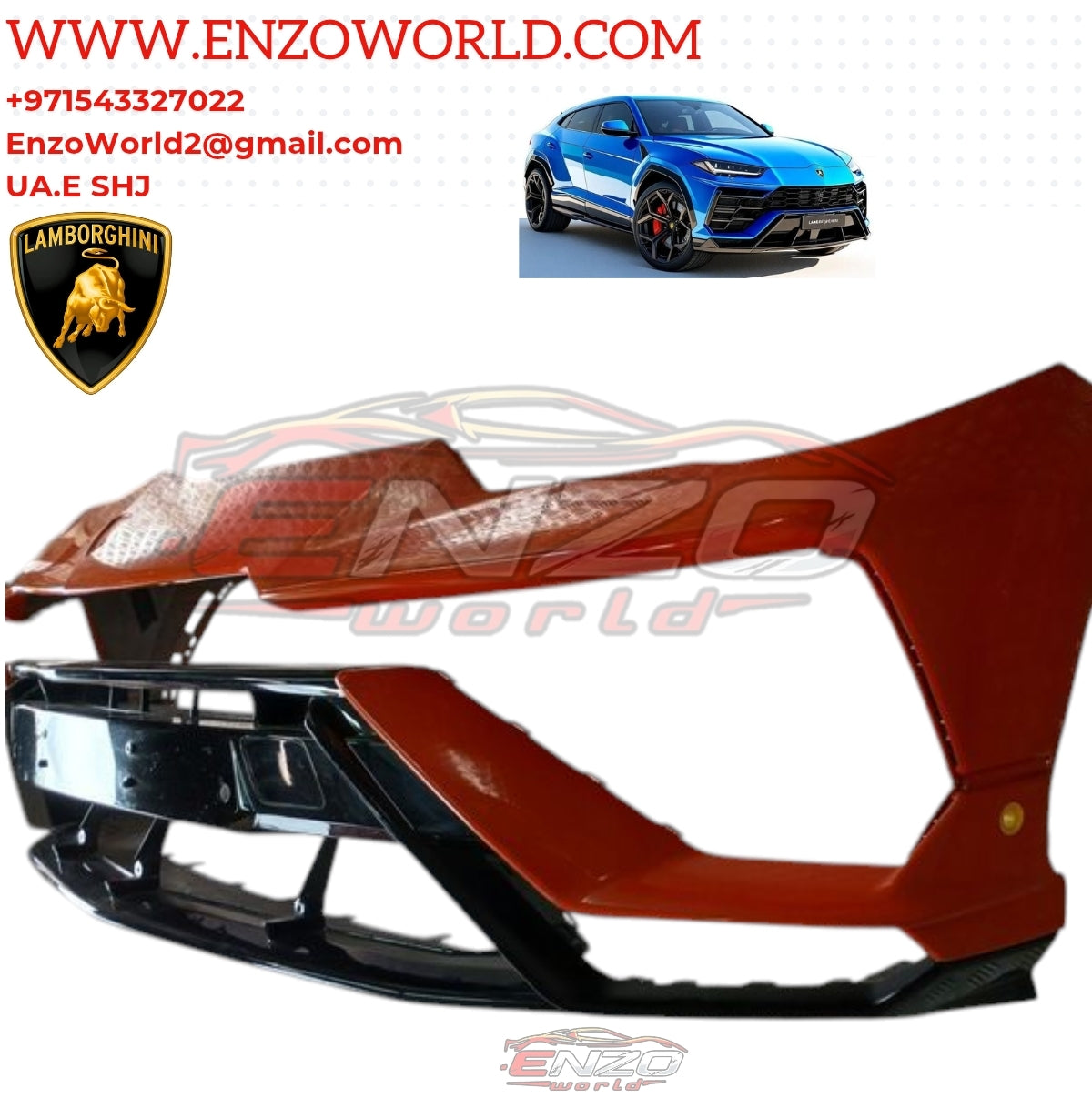 Lamborghini urus performante 2023 front Bumber