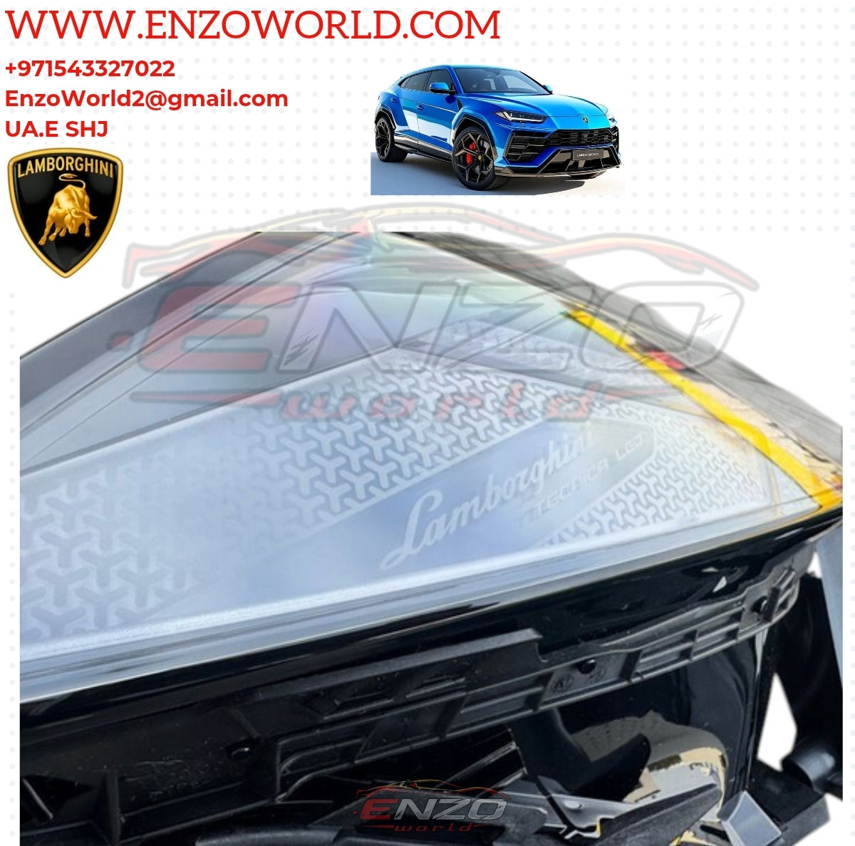 Lamborghini Urus Front Headlights SET L+R                   OEM:4ML941036C-4ML941035C