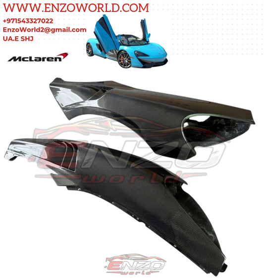 Mclaren 570S Front Fender High Quality Carbon Fiber SET