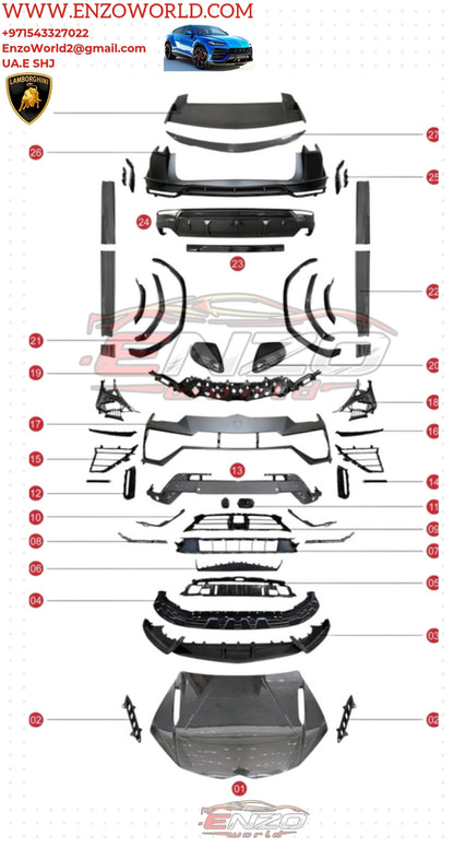 Lamborghini Urus Performante Conversion Body Kit