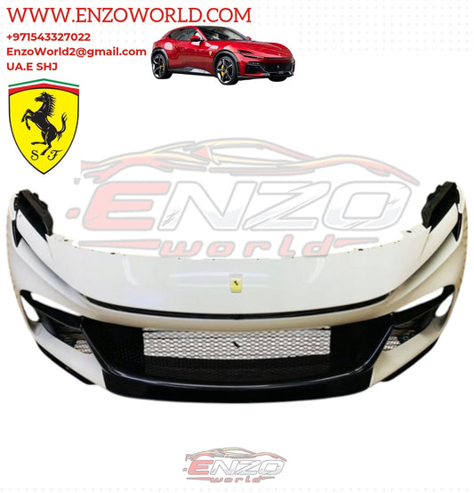 Ferrari Purosangue Front Bumper Carbon Fiber OE