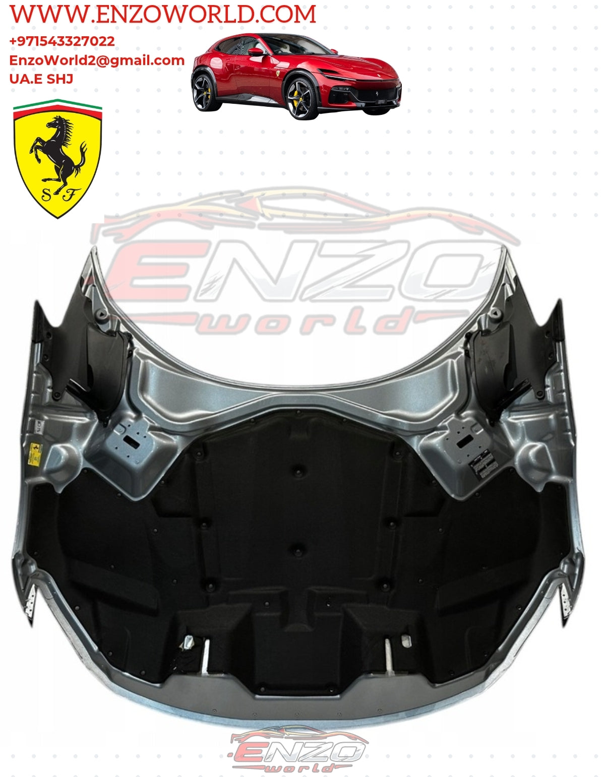 Ferrari Purosangue Front Hood OE : 985816231
