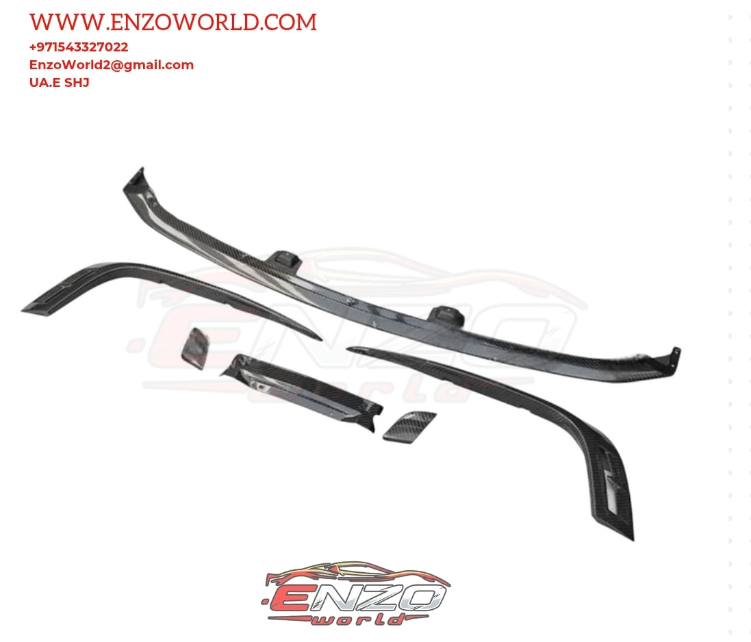 Upgrade Front and Rear Bumper, front and rear Lip, Rear Spoiler Supersport Style Body Kit for Bentley Continental GT2014-2018