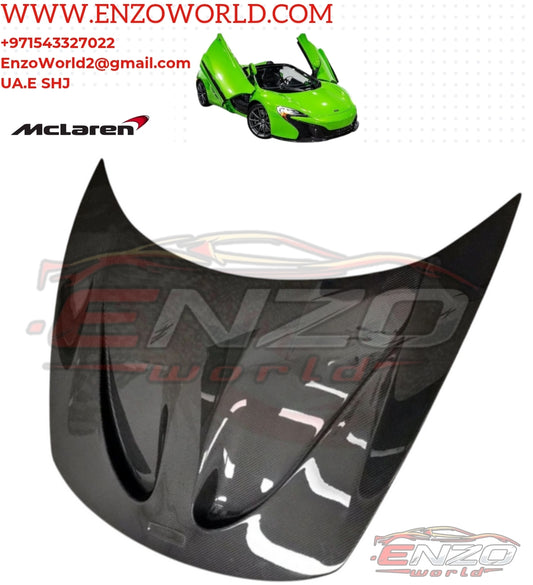 Mclaren 650S Front Hood P1 Style High Quality Carbon Fiber