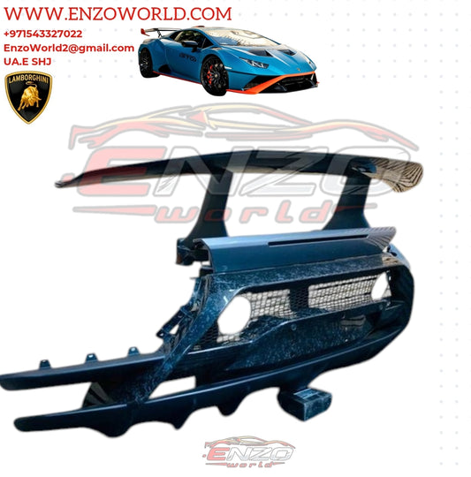 Lamborghini Huracan Performante Rear Bumper With Spoiler Wings