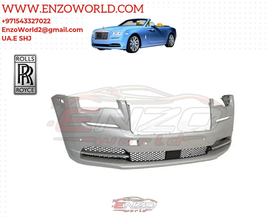 Rolls Royce Dawn Front Bumper White OEM :51117403722