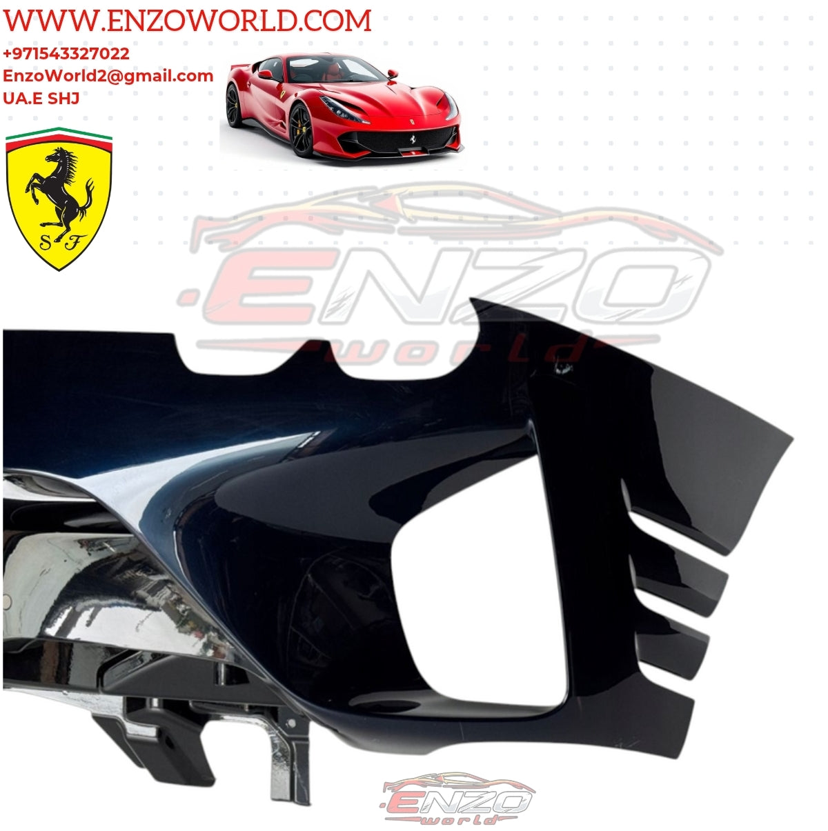 FERRARI 812 COMPETIZIONE Rear Bumper OE: 799645
