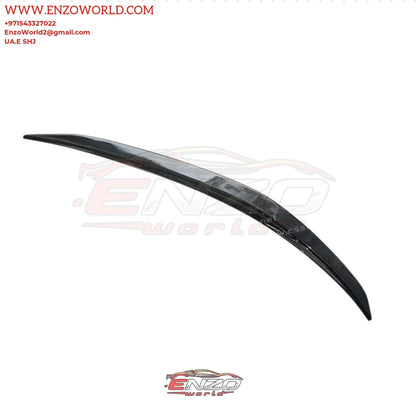 Lamborghini Urus Glossy Black Carbon Fiber Mansory Style Rear Lid Spoiler