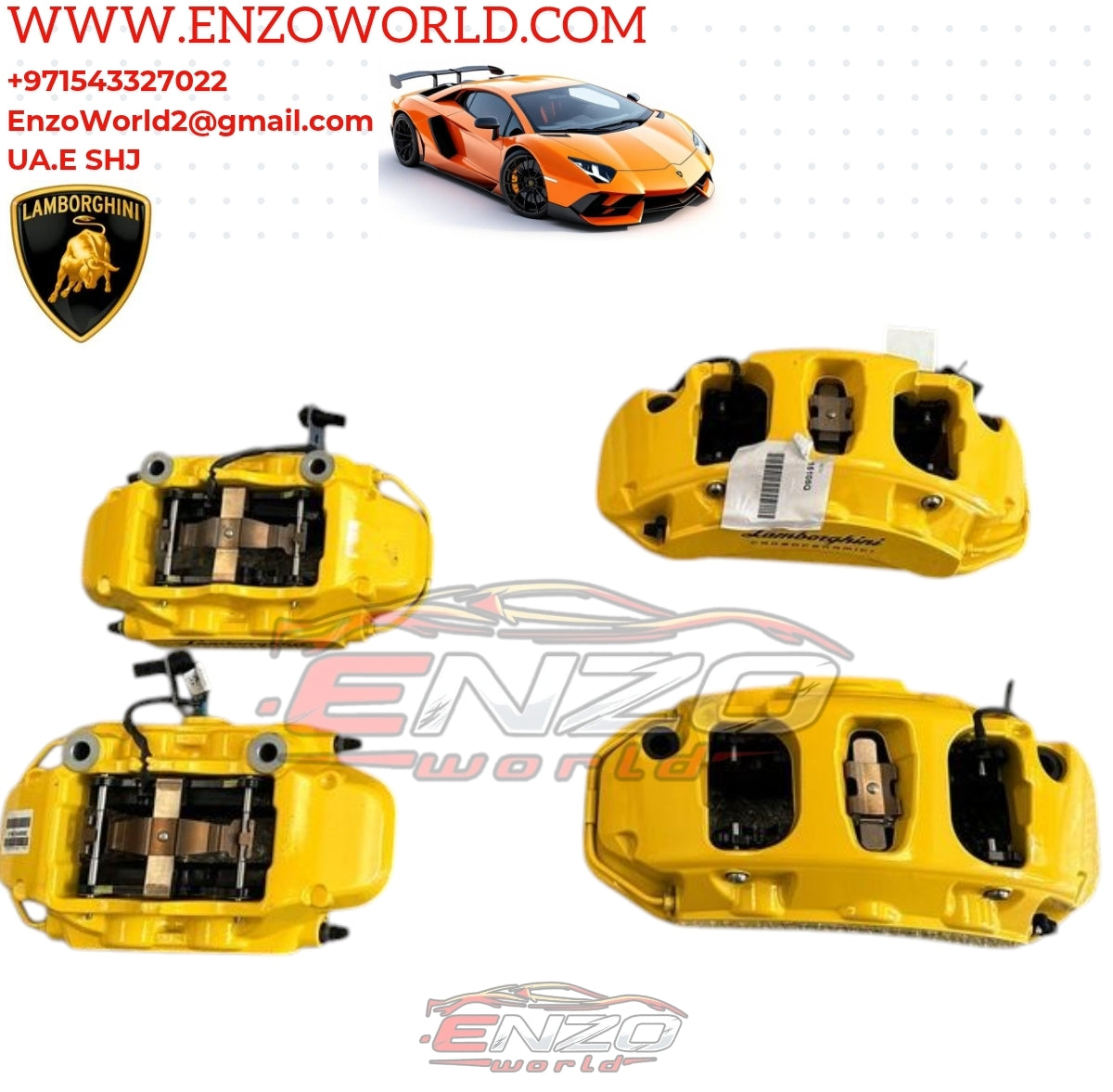 Lamborghini Aventador Ceramic Disc And Caliper OE