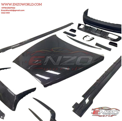 Rolls Royce Wraith Mansory Style Dry Carbon Fiber Kit 2014-2019