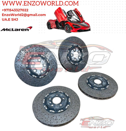 Mclaren 720S Ceramic Brake Disc Set Front + Rear