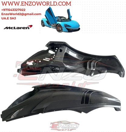 Mclaren 570S Front Fender High Quality Carbon Fiber SET