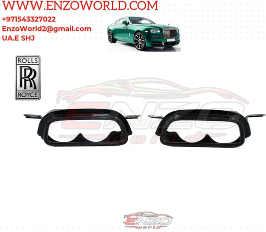 Rolls Royce Wraith Exhaust Tail Pipe Tip LH & RH OEM :7442225 OEM: 7442226