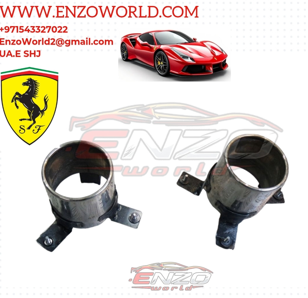 Ferrari F8 TRIBUTO Rear Bumper, TIPS and DIFFUSER