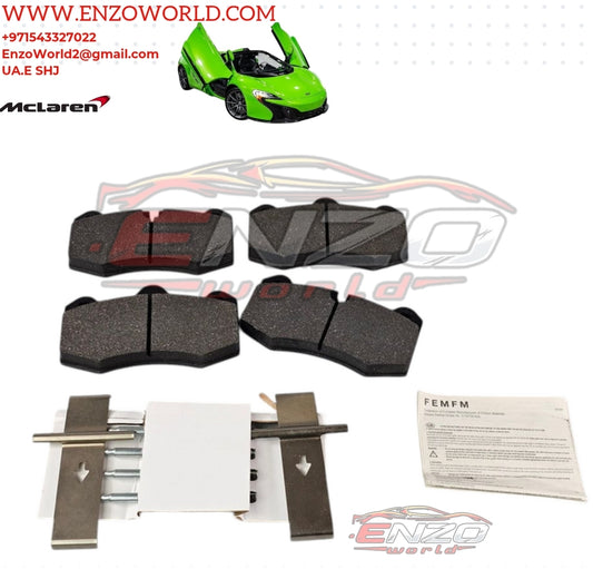 Mclaren Rear Brake Pad Set OE : 11C0591CP