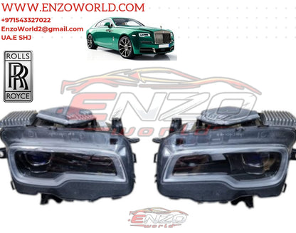 Rolls Royce Wraith / Dawn Front Headlights SET L+R (Black Badge)
