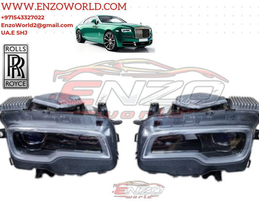 Rolls Royce Wraith / Dawn Front Headlights SET L+R (Black Badge)