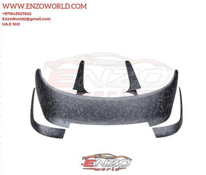 Mansory Style Dry Carbon Fiber Body Kit for Bentley Bentayga 2020-2022 Front Bumper, Wheel Eyebrow, Side Skirts, Roof Spoiler, Hood, mirror cover and front grill