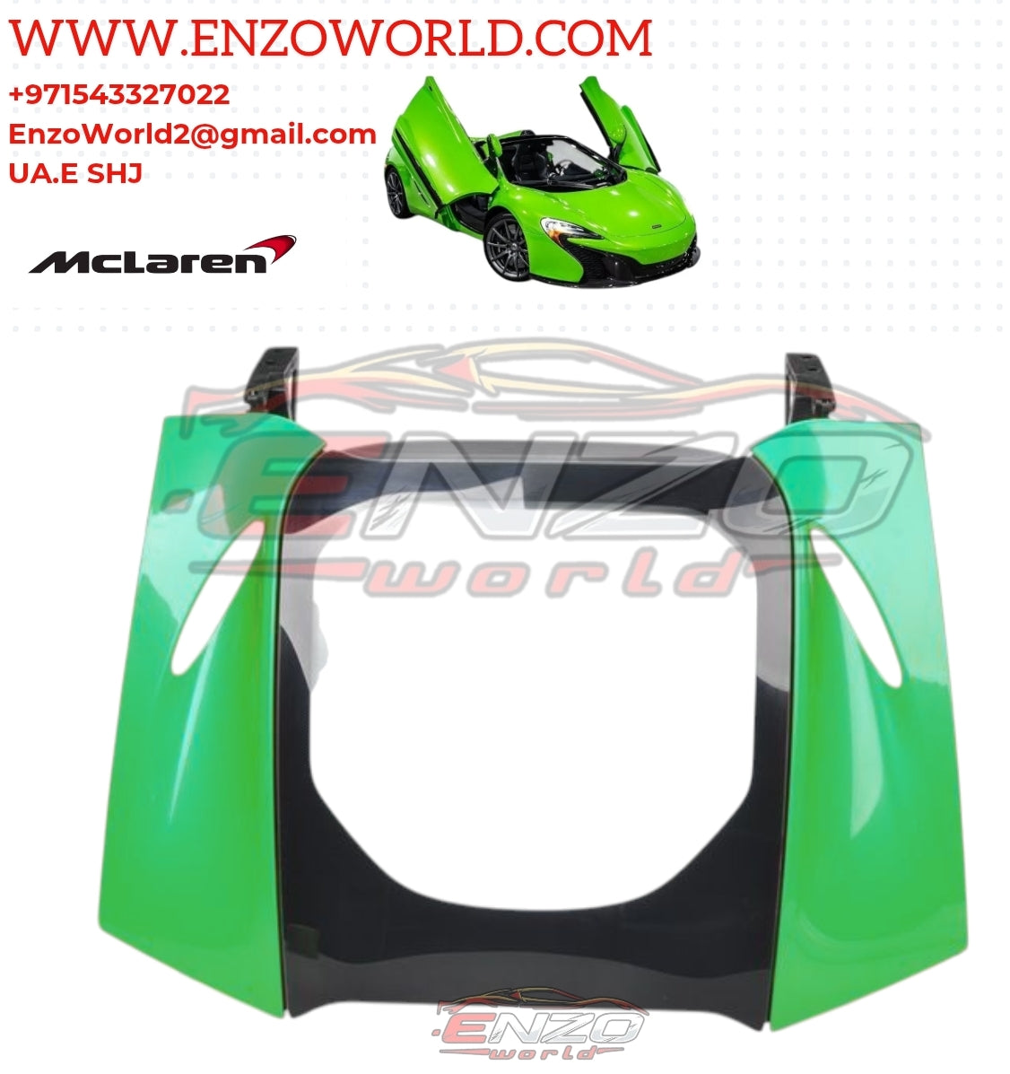 Mclaren 650S Spider Rear Trunk Cover OE