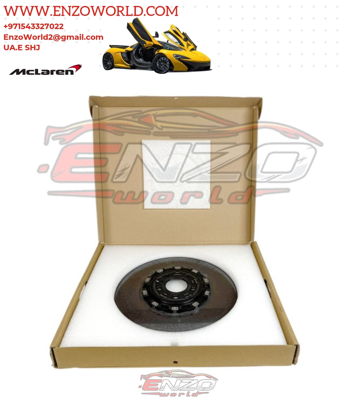 MCLAREN P1 REAR CERAMIC DISC OE:12C0182CP