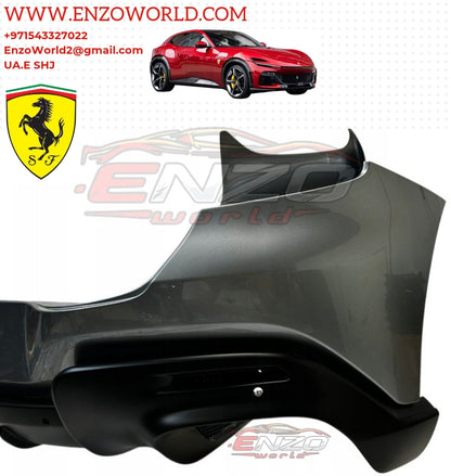 Ferrari Purosangue Rear Bumper With Diffuser OE