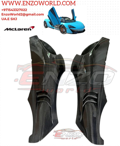 Mclaren 570S Front Fender High Quality Carbon Fiber SET