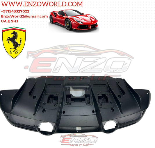 Ferrari F8 TRIBUTO Rear Diffuser OE : 000863542
