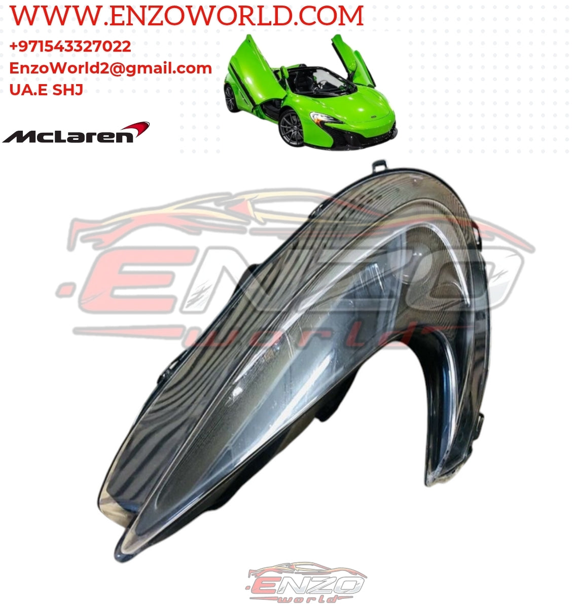 Mclaren 650S Front Headlight L/H OE