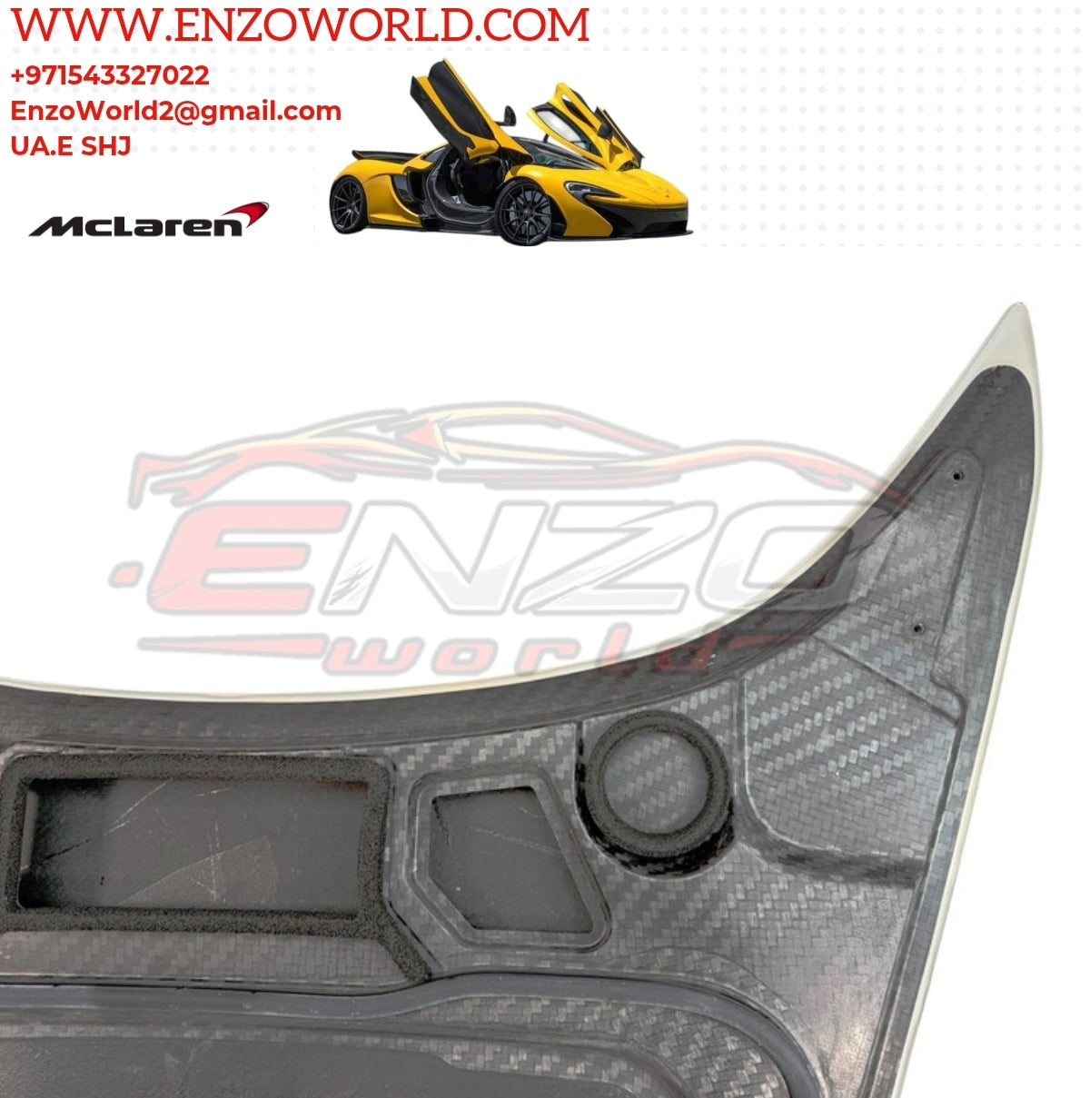 MCLAREN P1 FRONT Bonnet CARBON FIBER OE:12A3264CP