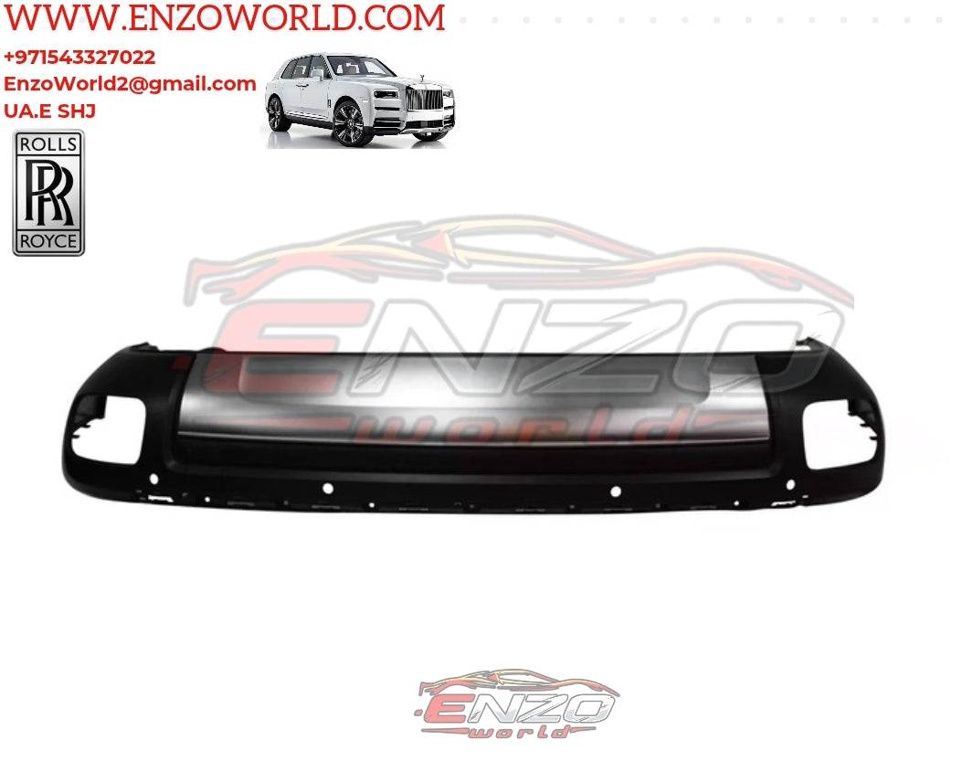 ROLLS-ROYCE CULLINAN Rear Bumper Black OEM: 51127448712