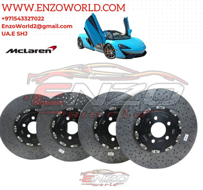 Mclaren 570S Front and Rear Ceramic Brake Package OE