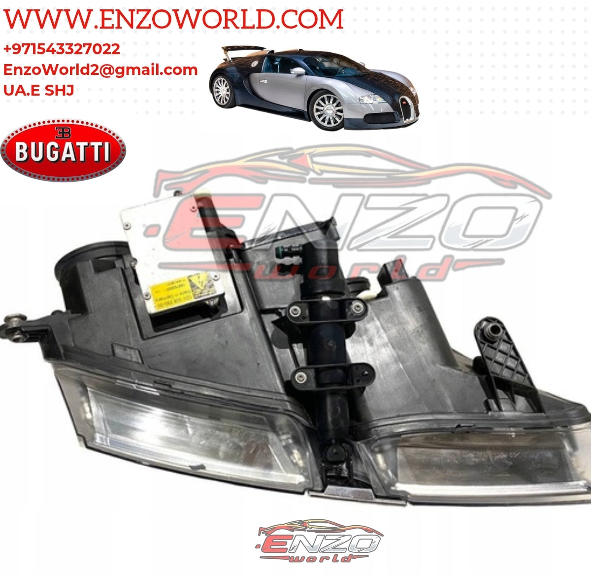 Bugatti Veyron Front Headlight L/H OME:5BO941009J