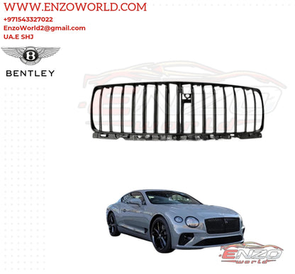 Front show Grill Bentley Continental GT 2020 > High quality Carbon Fiber
