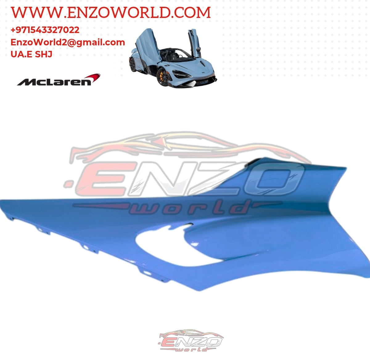 Mclaren 765LT Front Fender L/H OE
