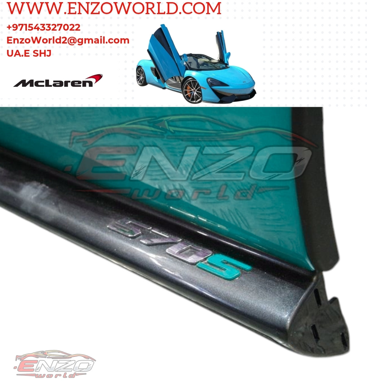 Mclaren 570S Front Door R/H